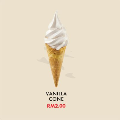 Vanilla Cone
